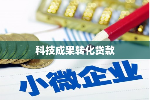 麻豆科技成果转化贷款