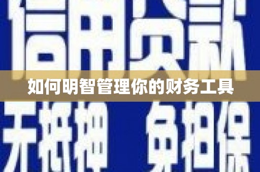 麻豆如何明智管理你的财务工具