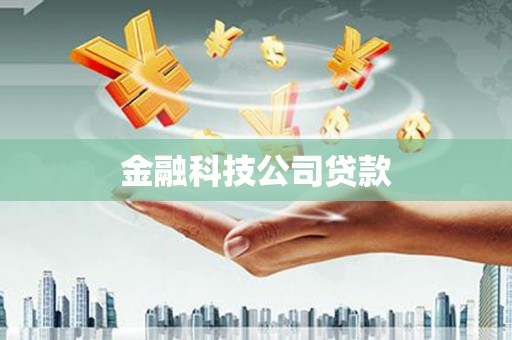 麻豆金融科技公司贷款