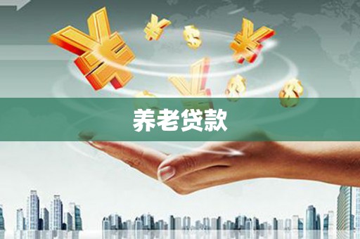 麻豆养老贷款
