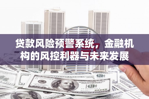 麻豆贷款风险预警系统，金融机构的风控利器与未来发展