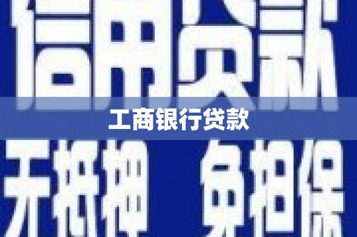 麻豆工商银行贷款
