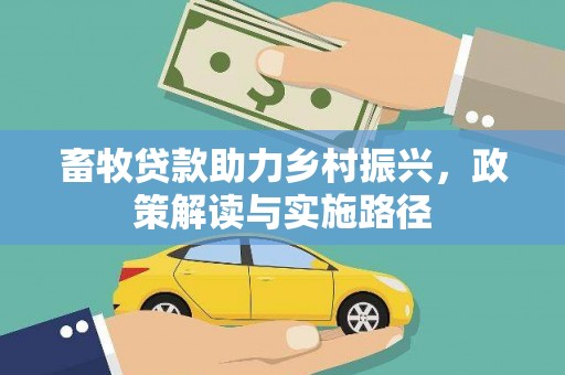 麻豆畜牧贷款助力乡村振兴，政策解读与实施路径