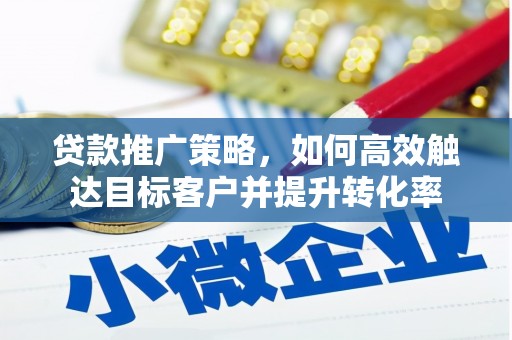 麻豆贷款推广策略，如何高效触达目标客户并提升转化率