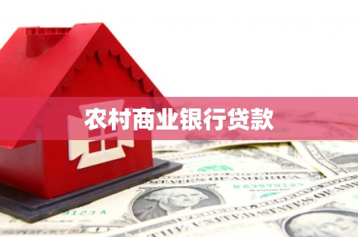 麻豆农村商业银行贷款