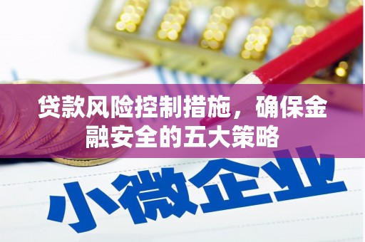 麻豆贷款风险控制措施，确保金融安全的五大策略