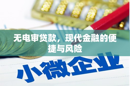 麻豆无电审贷款，现代金融的便捷与风险