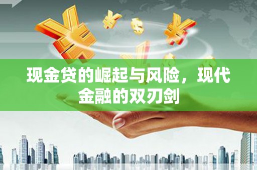 麻豆现金贷的崛起与风险，现代金融的双刃剑