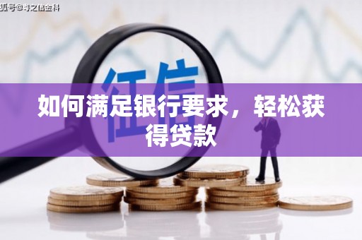 麻豆如何满足银行要求，轻松获得贷款