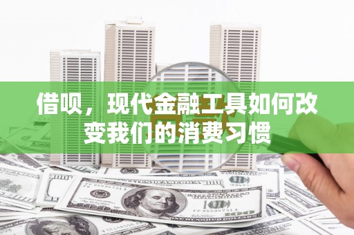 麻豆借呗，现代金融工具如何改变我们的消费习惯