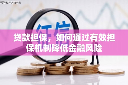 麻豆贷款担保，如何通过有效担保机制降低金融风险