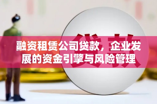 麻豆融资租赁公司贷款，企业发展的资金引擎与风险管理