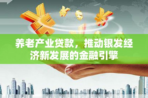 麻豆养老产业贷款，推动银发经济新发展的金融引擎