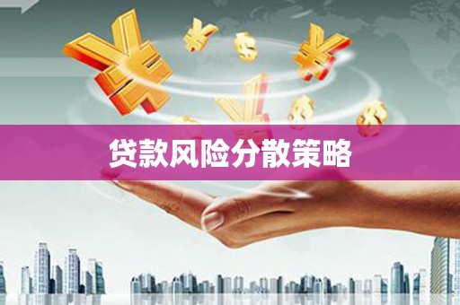 麻豆贷款风险分散策略