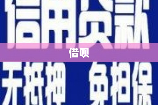 麻豆借呗