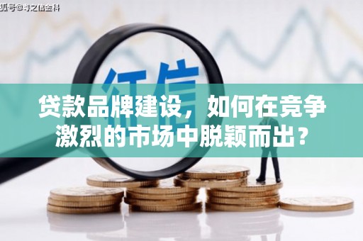 麻豆贷款品牌建设，如何在竞争激烈的市场中脱颖而出？