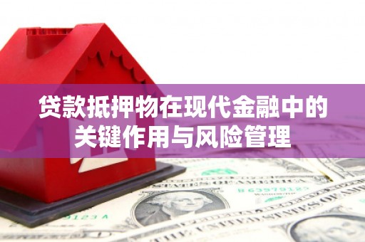 麻豆贷款抵押物在现代金融中的关键作用与风险管理