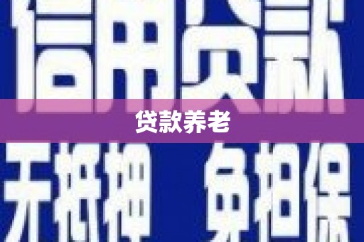 麻豆贷款养老