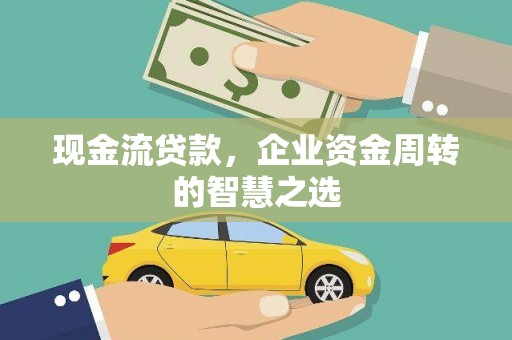 麻豆现金流贷款，企业资金周转的智慧之选