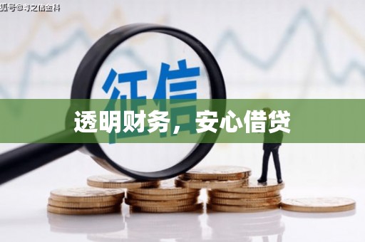麻豆透明财务，安心借贷