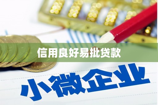 麻豆信用良好易批贷款
