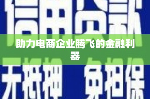 麻豆助力电商企业腾飞的金融利器