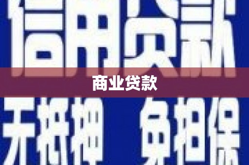 麻豆商业贷款