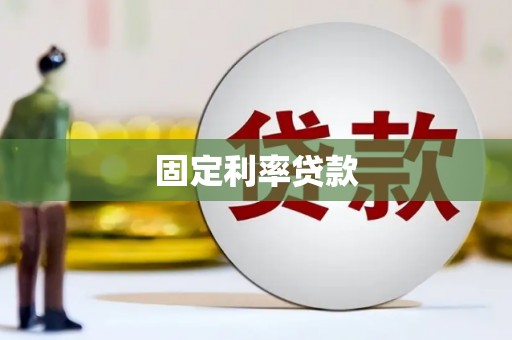 麻豆固定利率贷款