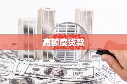 麻豆高额度贷款